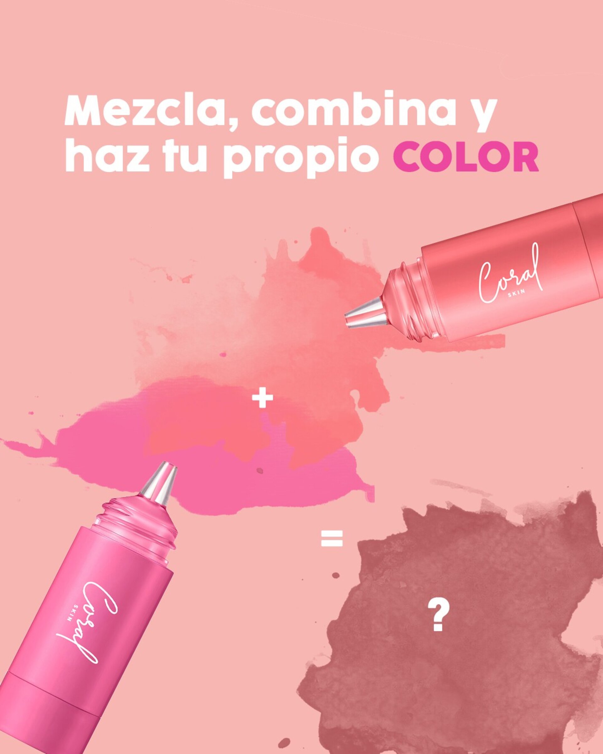 Liquid blush coral tono Berry - 5