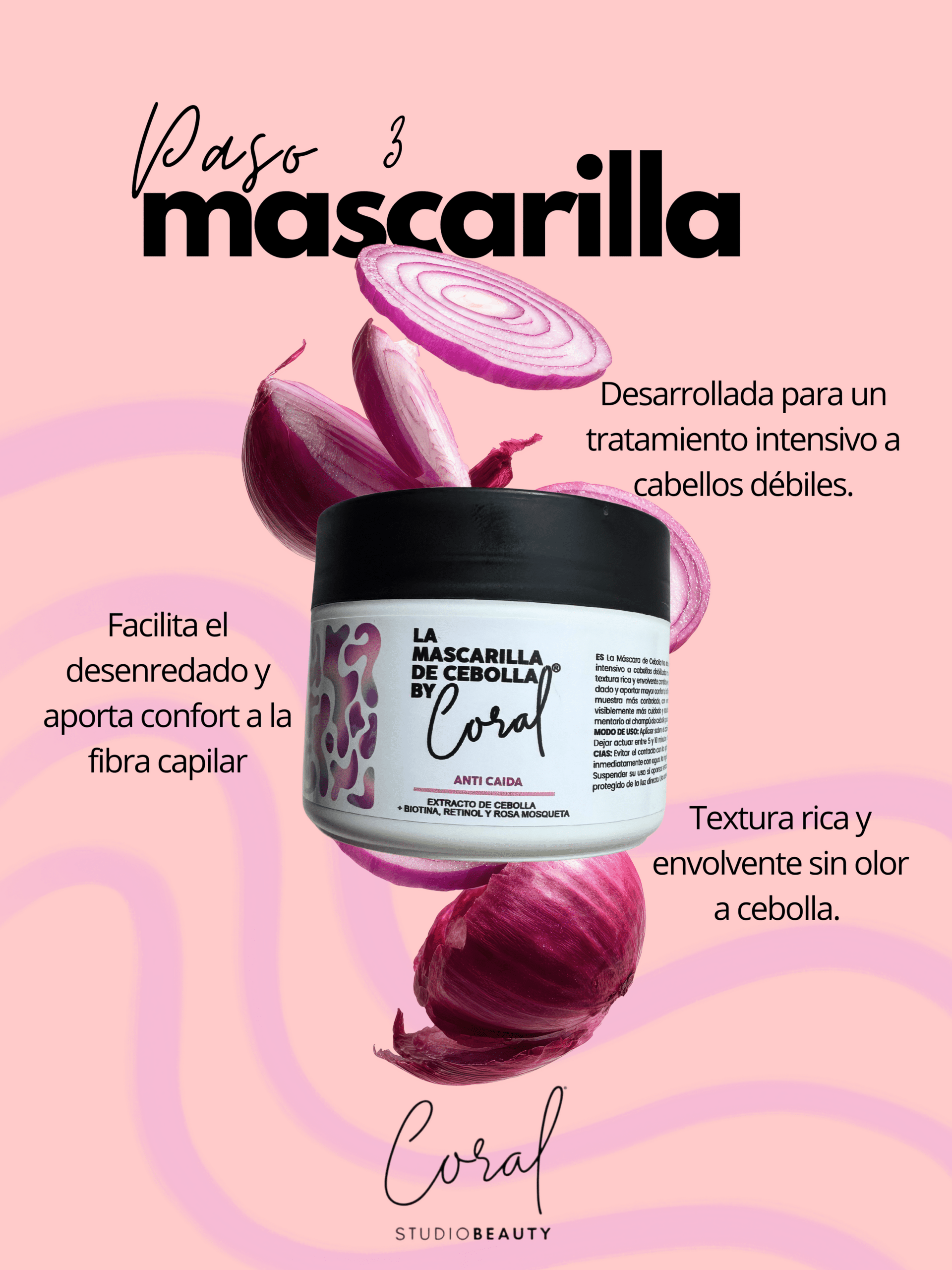 Mascarilla de cebolla by coral - 2