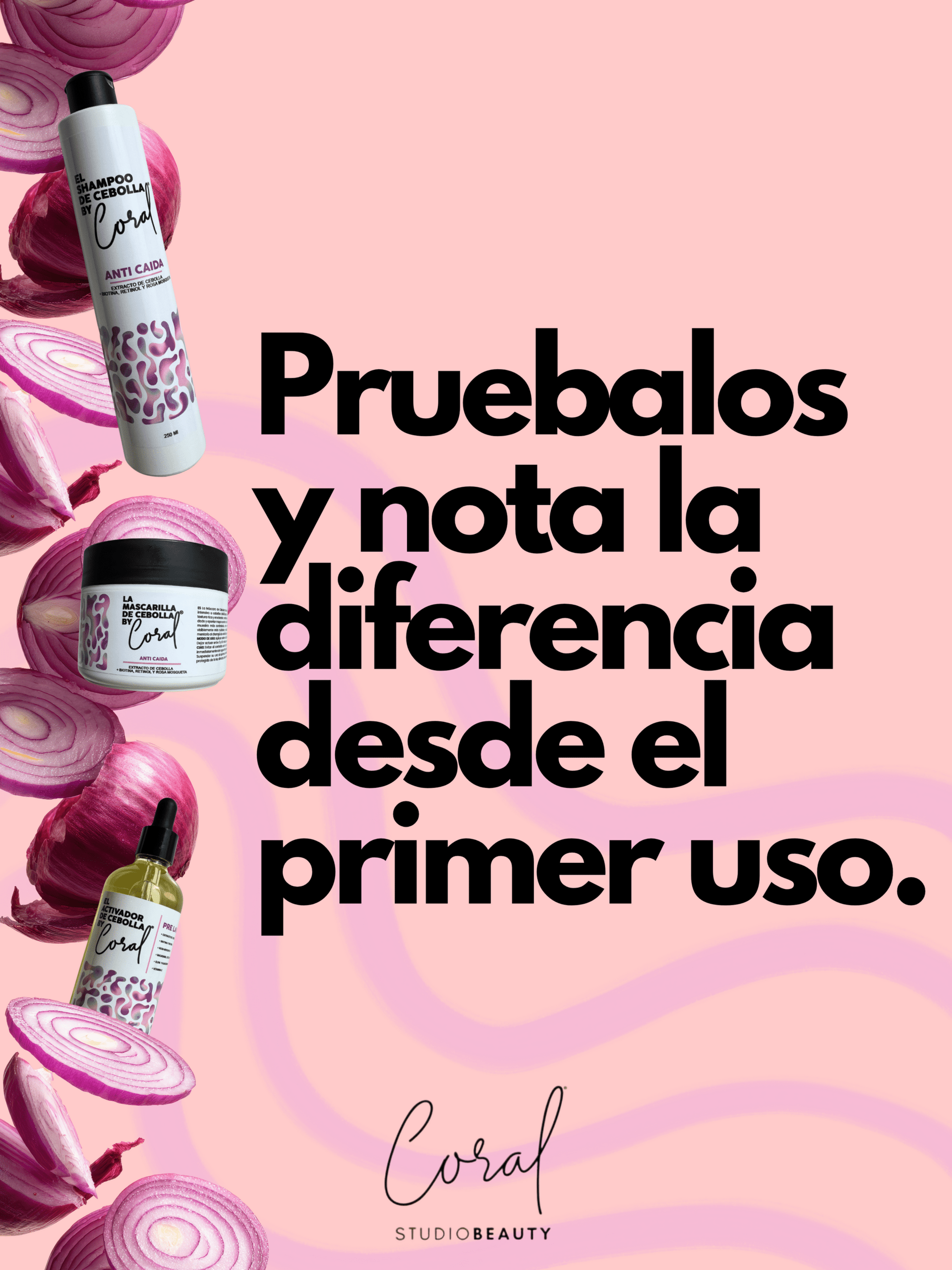 Kit capilar de cebolla by coral - 2