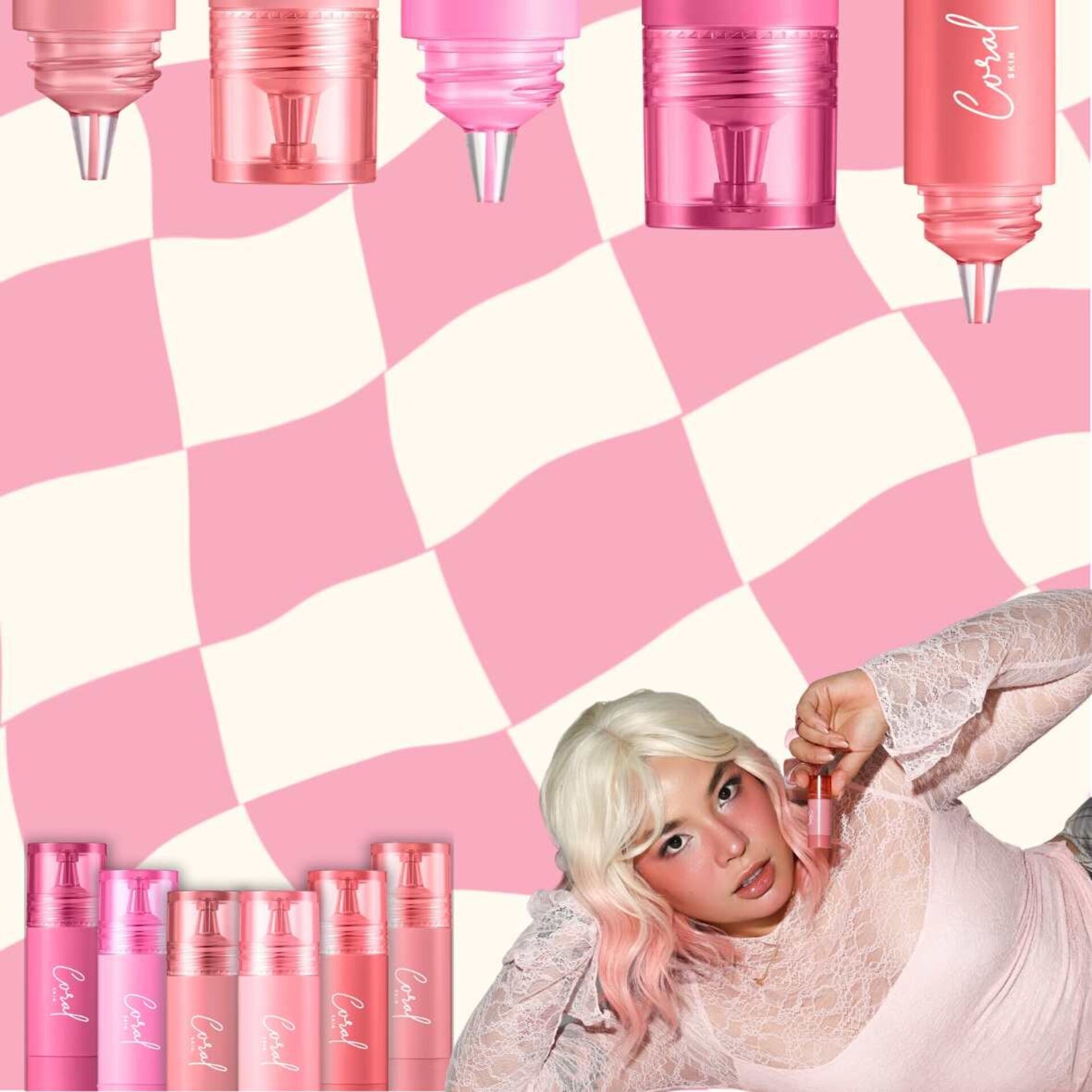 New liquid blush Coral®