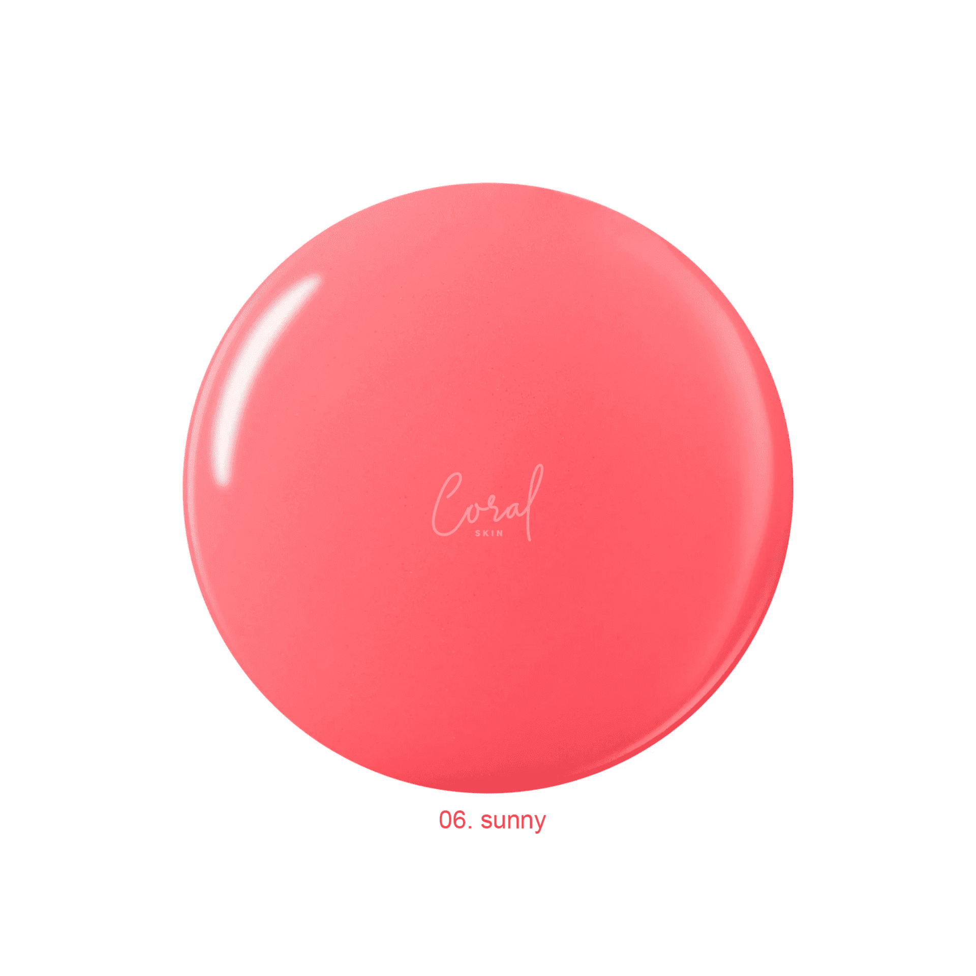Liquid blush coral tono Sunny - 2